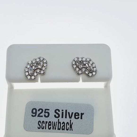- 925 sterling silver luxury CZ earrings for women/girls, Best for  RJUS21… - Picture 3 of 11